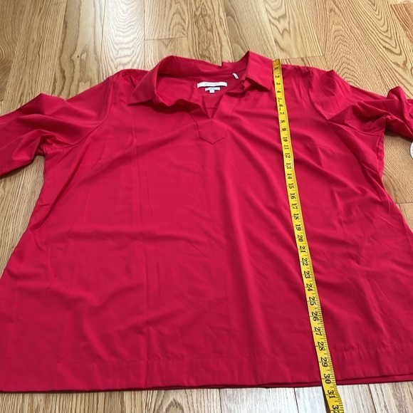 New! Foxcroft NYC women’s UPF 50+ sun protection tunic top in size 22W . - Picture 7 of 10